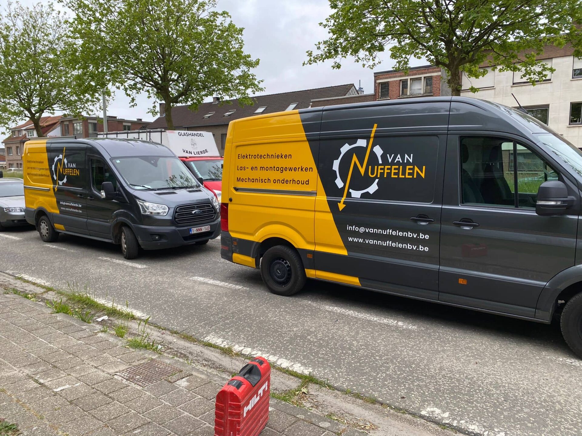 Van Nuffelen bestickering Man TGE